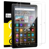 NEW'C 2 Stuks Screen Protector voor Amazon Fire HD 8 Plus/Amazon Fire HD 8 (2022/2020 12e/10e generatie) Gehard Glass Schermbeschermer Film 0.33 mm
