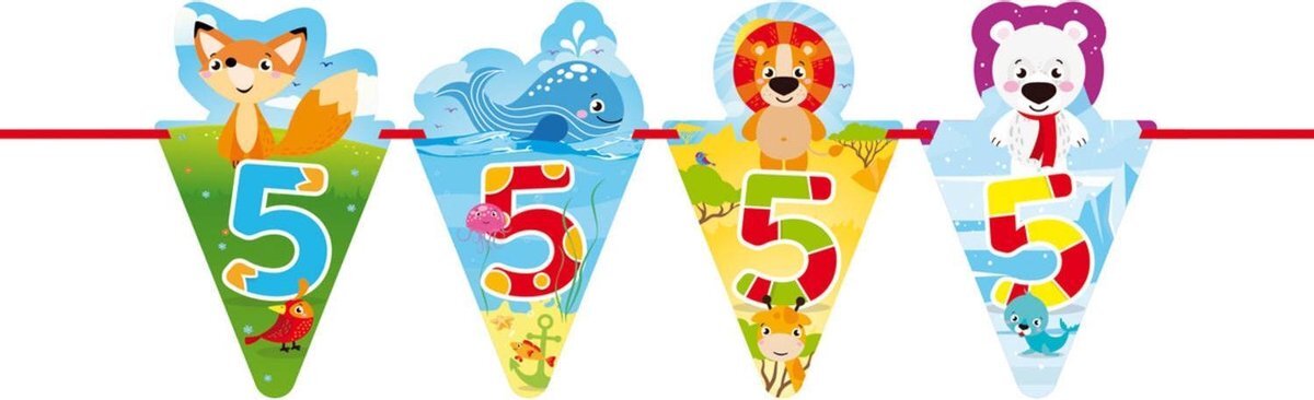 - Slingers 5 Jaar Dieren 6m