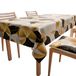 PETTI Artigiani Italiani - Tafelkleed, tafelkleed, keukentafelkleed van katoen, motief: Lidia, groen, X18 placemats (140 x 360 cm), 100% Made in Italy