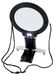 Icecat Loupe avec lumière, grossissement 2x/6x, mains libres, avec collier et support