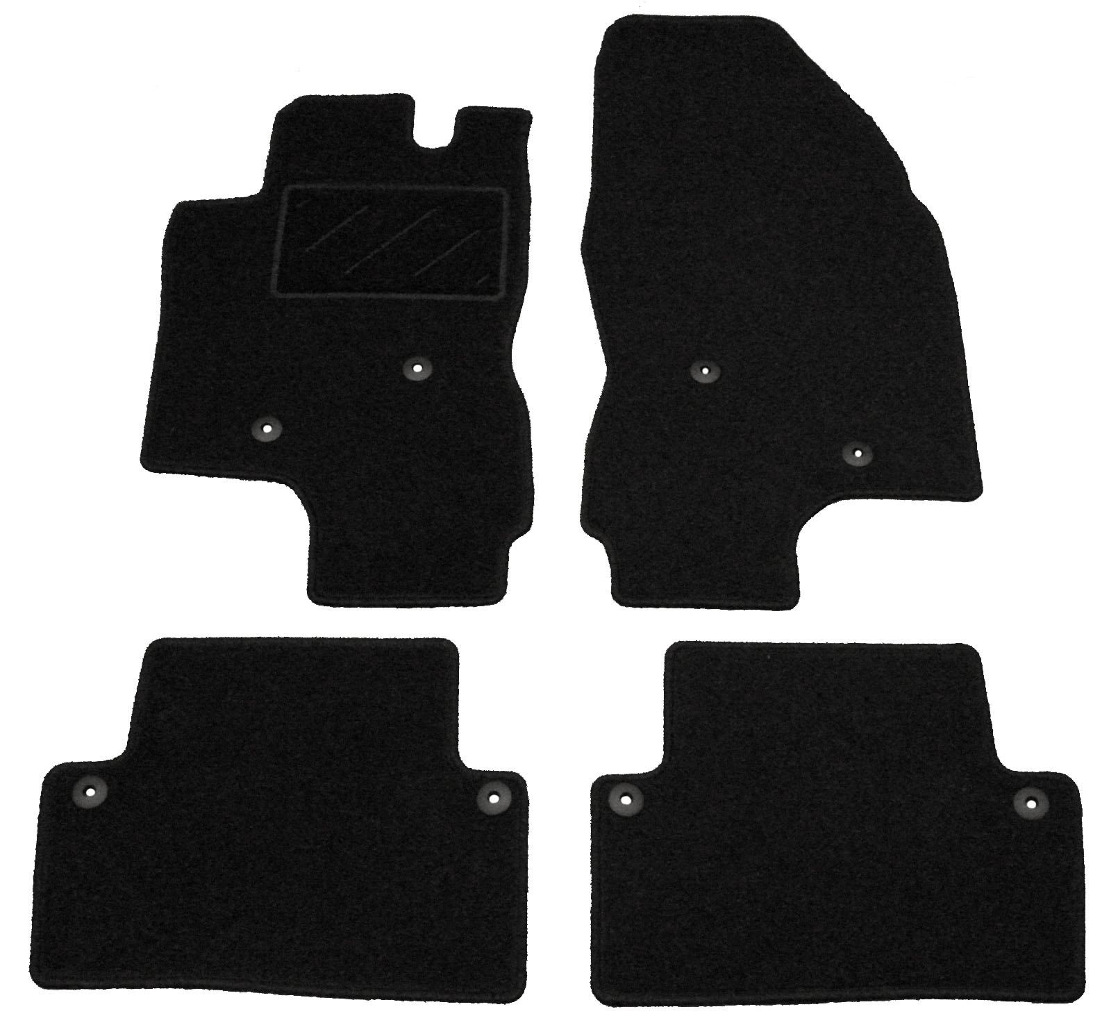 passend voor Volvo V70 2001-2007 lang model 4-deli