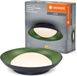 LEDVANCE Orbis Plate LED plafondlamp, zwart-groen, 19W, 1000lm, 3000K, 310mm