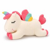 Wiztex Peluche Licorne 28 cm Licorne Blanc Peluche