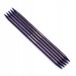 KnitPro J'Adore Cubics Aiguilles à double pointe, jeux de 5 - Aiguilles en bois pour chaussettes, bonnets, moufles, tricot court et rond - 20 cm x 4,00 mm