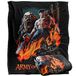 Army Of Darkness deken, 152 x 127 cm, Evil Silky Touch, superzachte plaid
