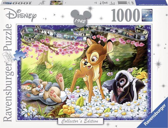 Ravensburger Disney Bambi Puzzle - 1000 Pieces - Multicolor