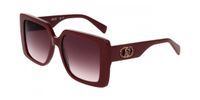 Liu Jo LJ816S Wine 55/18/140 Vrouwen Zonnebrillen