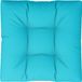 vidaXL Coussin de palette 70x70x12 cm tissu turquoise