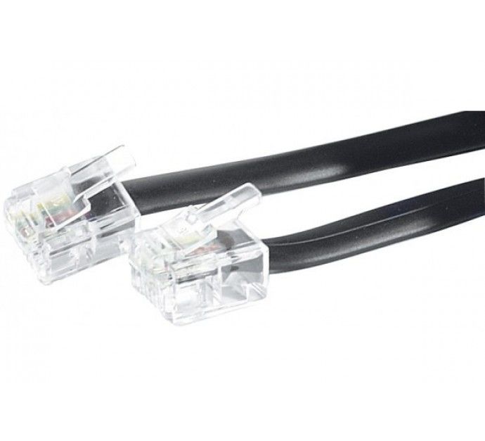 Hypertec 288100-HY telefoonkabel 2 m Zwart