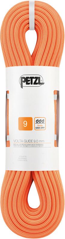 Petzl Volta Guide klimtouw 9,0mm x 50m, oranje 2023