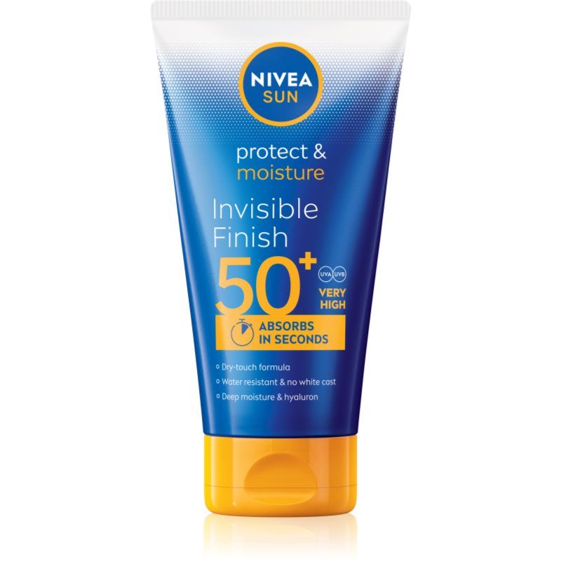 Nivea Sun Invisible Finish Sunscreen Lotion, SPF 50+, 150 ml