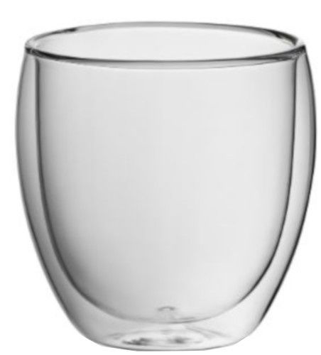 Kela espressoglazen Cortona 50 ml transparant 2 stuks