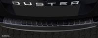 Zwart Avisa Zwart RVS Achterbumperprotector passend voor Dacia Duster 2010-2017 'Ribs'