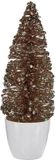 Krist+ Kerstboom Klein Munt Plastic champagne 9 x 28 x 9 cm