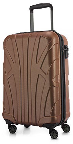Suitline handbagage harde koffer - cabinekoffer - TSA - 55 cm - cappuccino