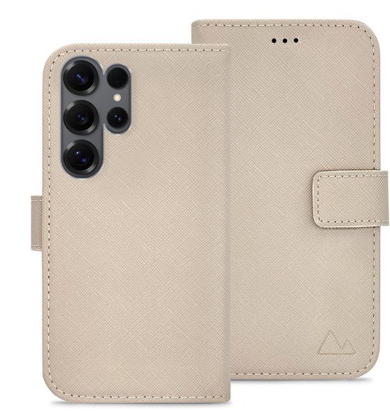 My Style Telefoonhoesje Samsung Galaxy S26 Ultra Flex Wallet Bookcase Portemonnee Warm Taupe