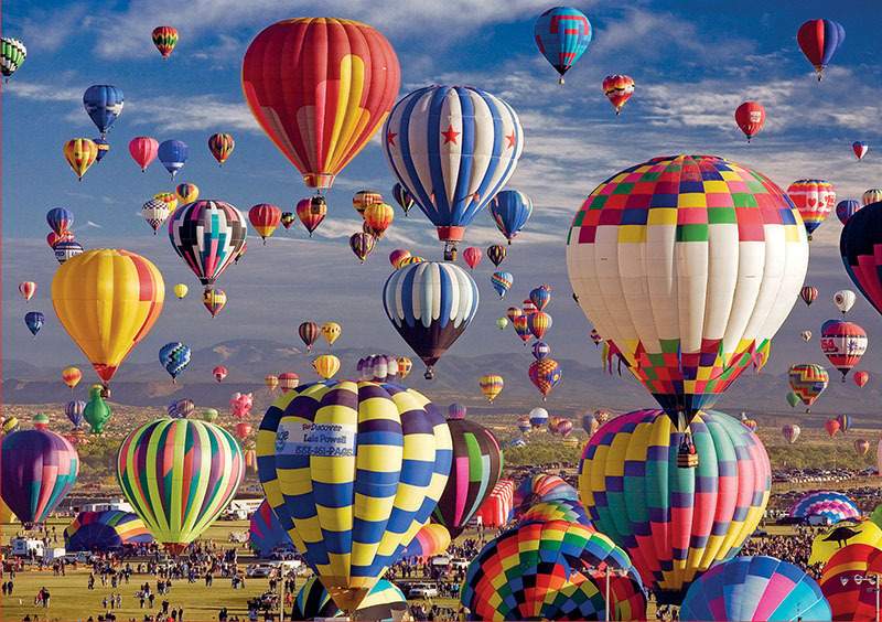 Educa Hot air balloons - 1500