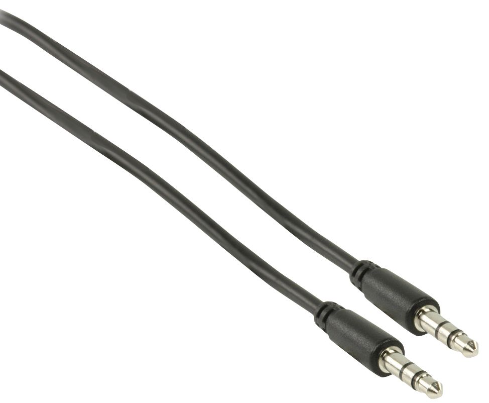 Valueline VLMP22000B1.00 - Audio kabel - 1 m - Zwart