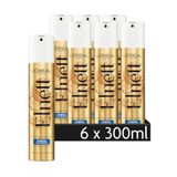 L'Oréal Paris Elnett Haarspray, ultradun, met provitamine B5, sterke grip, 6 x 300 ml
