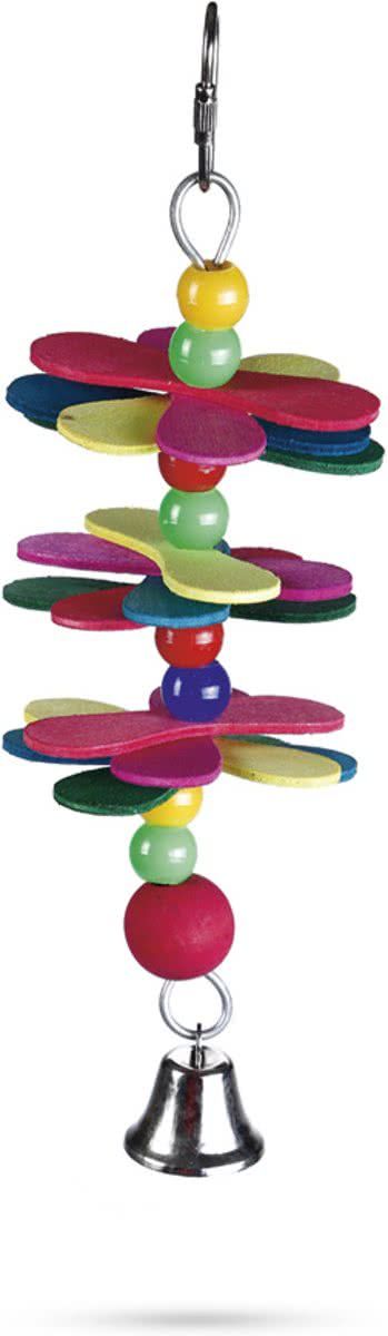 Beeztees Tringle - Vogelspeelgoed - Hout - 25 cm