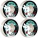Bones Skateboard Wielen Bones Pro STF V3 Slims 4-Pack (54mm - Boo Voodoo)