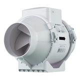 VENTS Lucht afzuigkap TT 125 Dual Fan 220/280 m³/uur (125mm) wit, Geluidsreductie