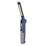 cartrend Led-staaflamp met magnetische voet en bevestigingshaken, hoge helderheid, 500 lumen oppervlaklicht, oplaadbare 2600 mAh batterij, geïntegreerde laadstandindicator, ultradun en inklapbaar