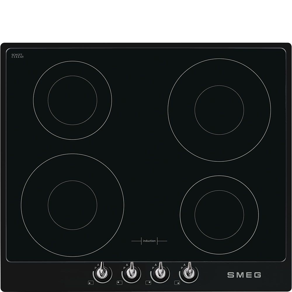 Smeg Victoria SI964NM - 60cm Induction Cooktop - Black - 4 Zones