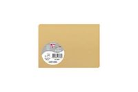 Clairefontaine 1338C - Pakket van 25 Enkele Kaarten C6 11x15,5cm Karamel