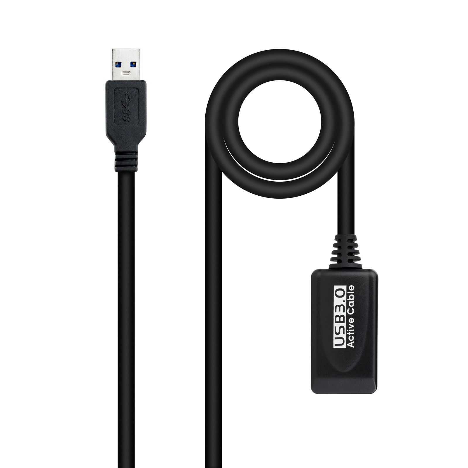 NANOCABLE 10.01.0311 USB-kabel zwart 5m