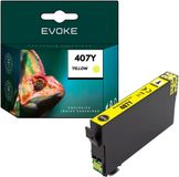 Evoke Epson 407XL Geel XL Cartridge
