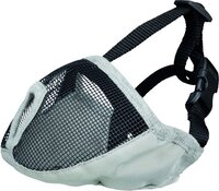 TRIXIE Muilkorf voor Honden met Platte Neus - Grijs - Maat M