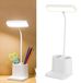 OEM LED-bureau lamp met pennenhouder, aanraakbediening, 3 kleuren, ABS