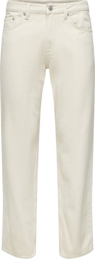 Only & Sons Edge Straight Jeans Heren - Maat W32 X L34