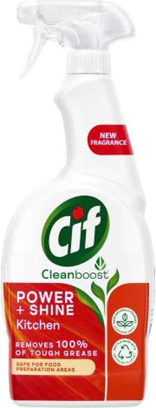 Cif Keukenreiniger Spray Power & Shine 750ml