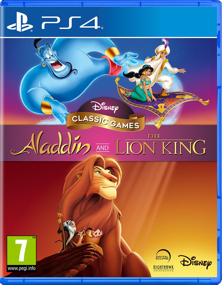Nighthawk Disney Classic Games: Aladdin and The Lion King PlayStation 4