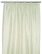 Sans CA00014-152 gordijn, dubbel materiaal, plooiband, jacquard, polyester, 140 x 270 cm, natuur