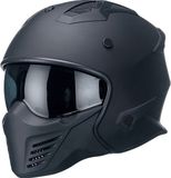 Vito Bruzano Jethelm - Mat Zwart - Maat XL - Motorhelm