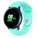 By Qubix - Rubberen sportband - Aqua blauw - geschikt voor Huawei Watch 5 - 46mm
