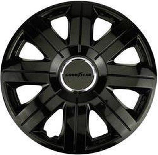 Goodyear Flexo Wieldoppen R14 Zwart 4 Stuks