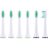 CIEN BEAUTY Lot de 6 brosses de remplacement pour brosse à dents électrique