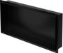 LuxeBath Niches murales en acier inoxydable, 60x30x10 cm, Noir