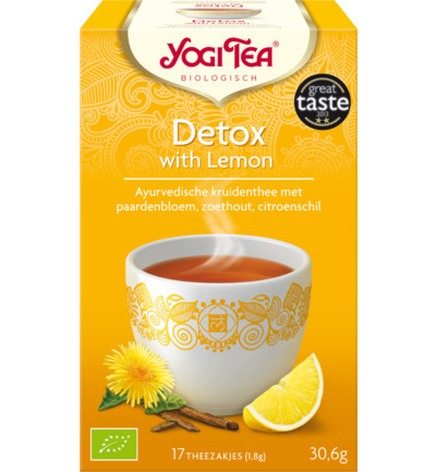 Yogi Tea Thee Detox Met Citroen