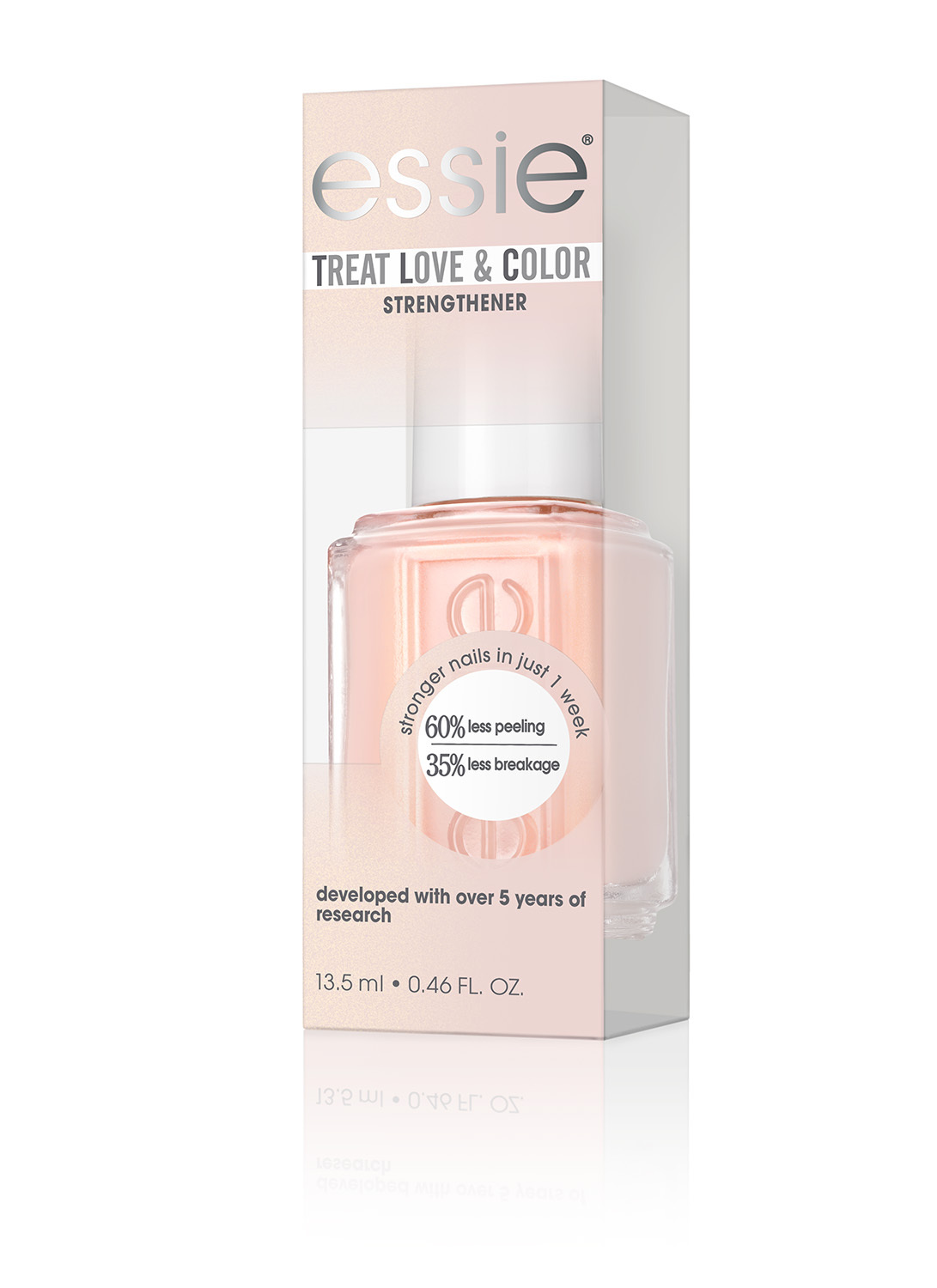 Essie TREAT LOVE & COLOR - 2 tinted love - roze - nagelverharder met collageen & camellia-extract - 13,5 ml