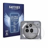 Savvies - Screenprotector voor Nothing Phone (3a) Pro (ALLEEN Camera Lens) - Folie Beschermfolie transparant 6 Stuks