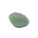 Kaars Arty Kaars in de vorm van schelp, 9 x 5 x H6 cm, Celadon