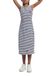 Desigual Robe bleu marine / abricot / rouge feu / blanc