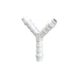 Riegler Y-slangverbindingsstukken, voor slang LW 8 mm, hoek 90 °, overdruk max. 10 bar, temperatuurbereik -40 °C tot 90 °C, POM