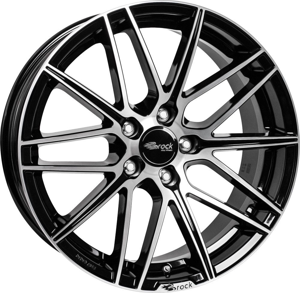BROCK B34 Zwart gepolijst