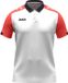 Jako Dynamic Polo Dames - Wit / Koraal / Marine | Maat: XL